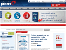 Tablet Screenshot of poltext.pl